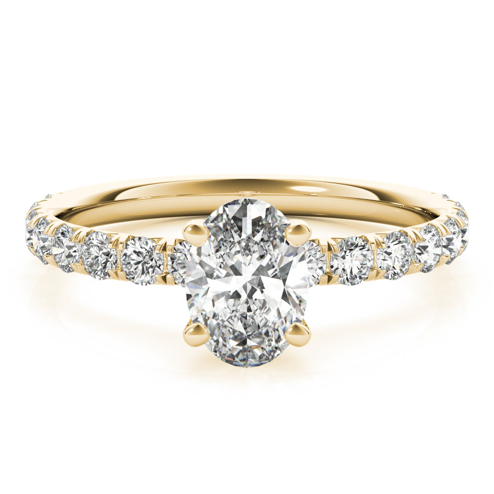 Oval Engagement Ring M51151-E-8X6