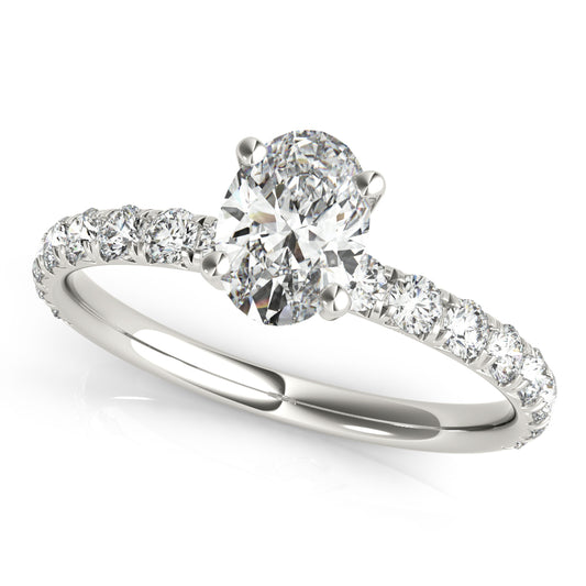 Oval Engagement Ring M51151-E-7X5