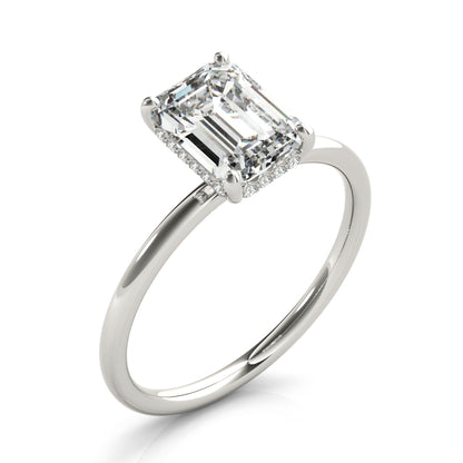 Emerald Cut Engagement Ring M51156-E-8.5X6.5