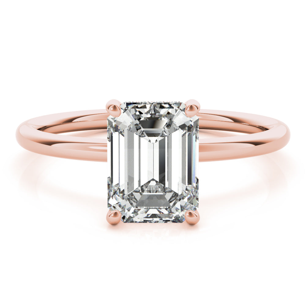 Emerald Cut Engagement Ring M51156-E-8X6