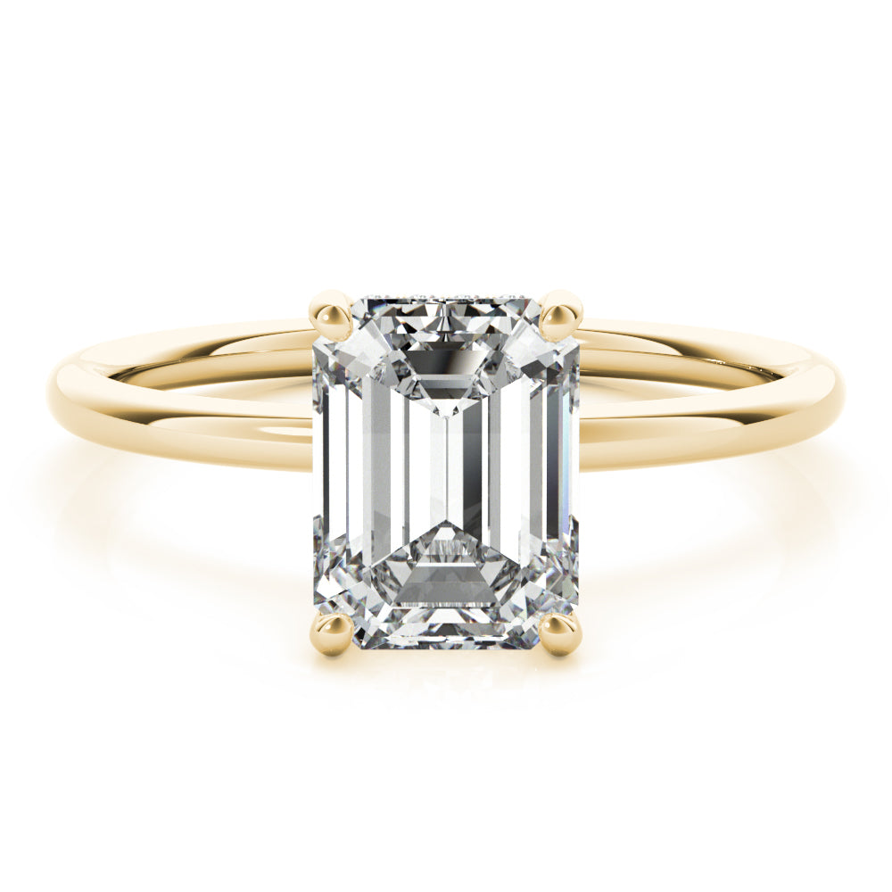 Emerald Cut Engagement Ring M51156-E-8X6