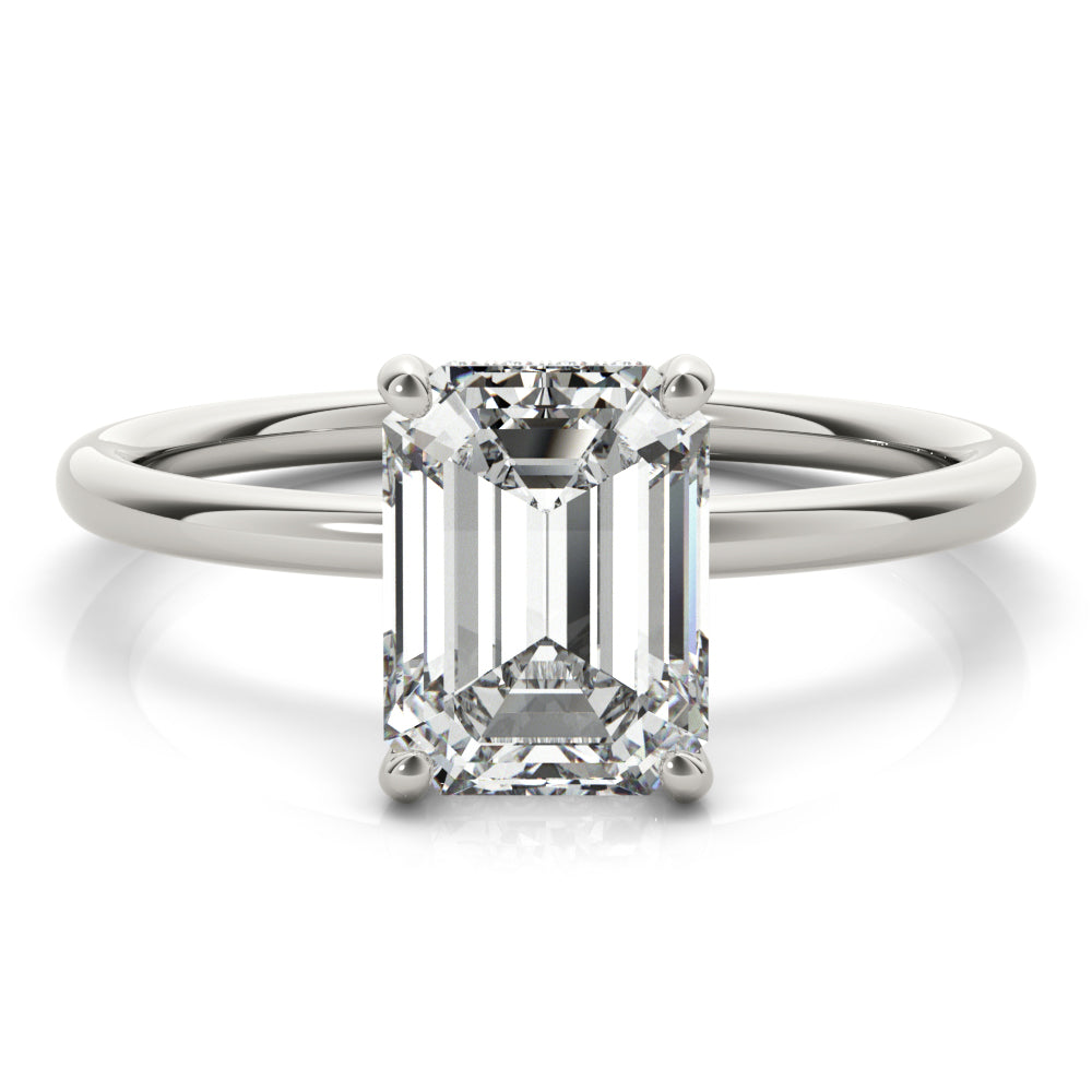 Emerald Cut Engagement Ring M51156-E-8X6