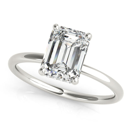 Emerald Cut Engagement Ring M51156-E-8.5X6.5