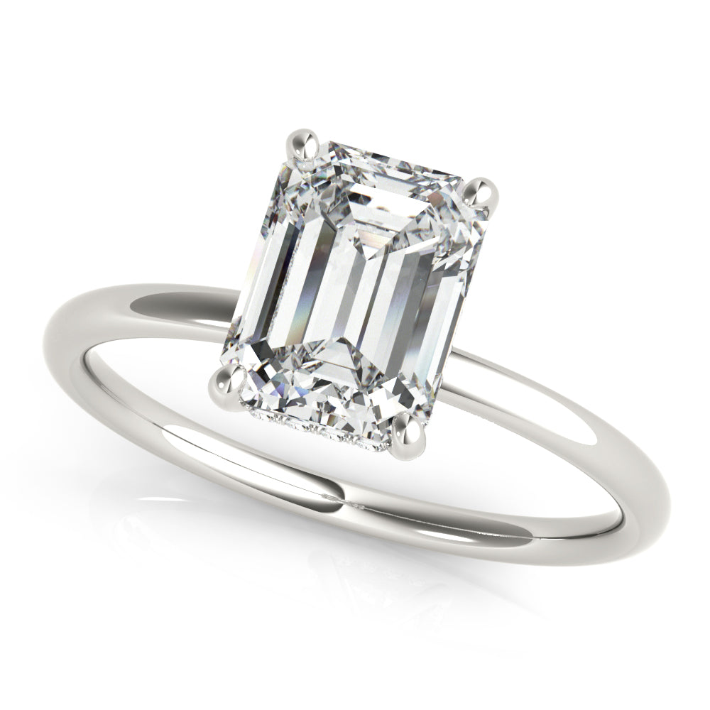 Emerald Cut Engagement Ring M51156-E-7X5