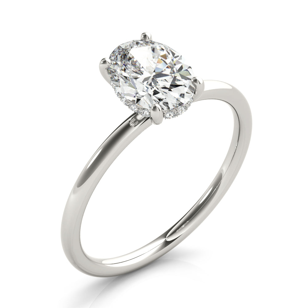 Emerald Cut Engagement Ring M51157-E-7.5X5.5