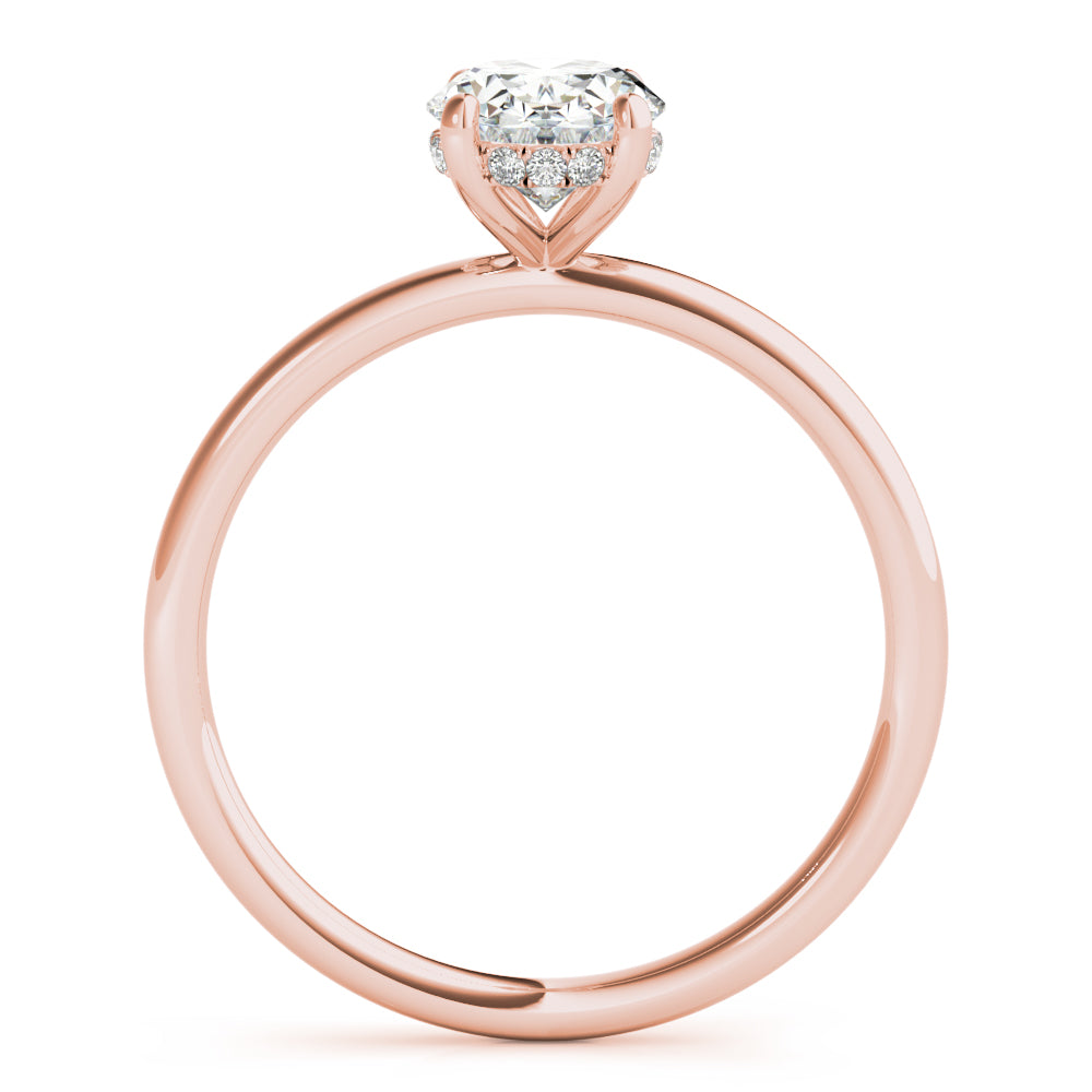 Emerald Cut Engagement Ring M51157-E-7.5X5.5