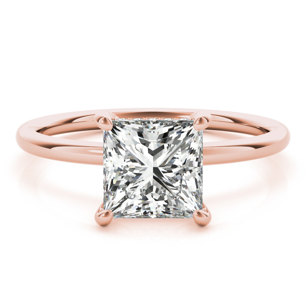 Square Engagement Ring M51158-E-7