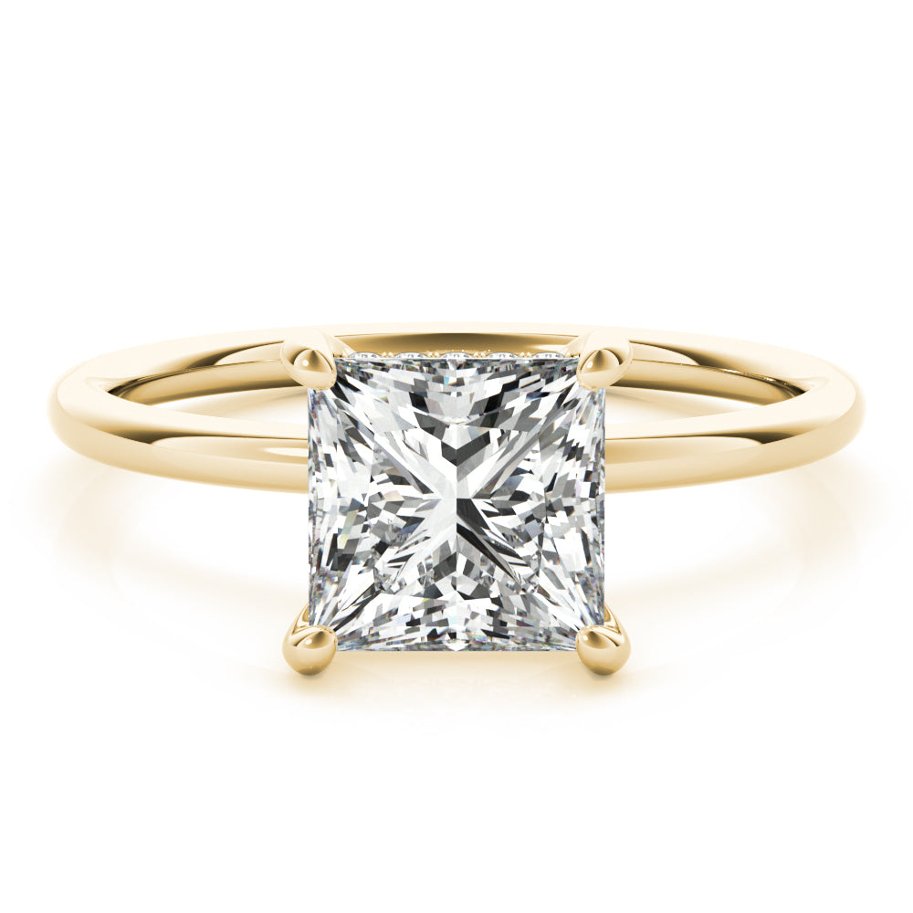 Square Engagement Ring M51158-E-6.5