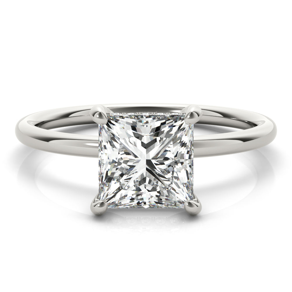 Square Engagement Ring M51158-E-7