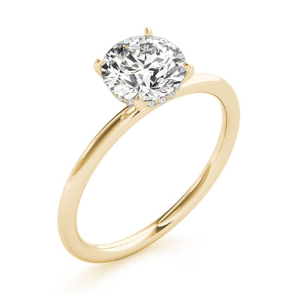 Round Engagement Ring M51159-E-3/4