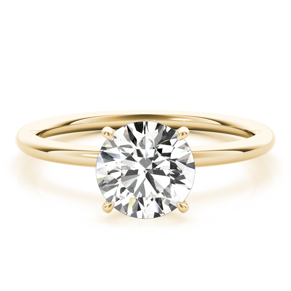 Round Engagement Ring M51159-E-1/2