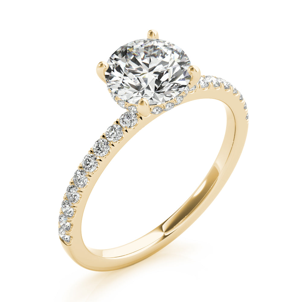 Round Engagement Ring M51160-E-2