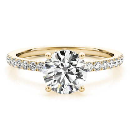 Round Engagement Ring M51160-E-1/2
