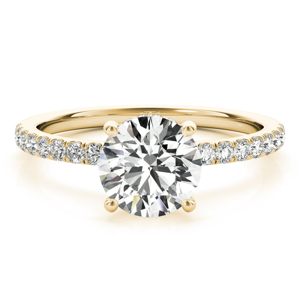 Round Engagement Ring M51160-E-11/2