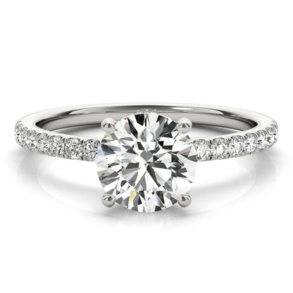 Round Engagement Ring M51160-E-11/4