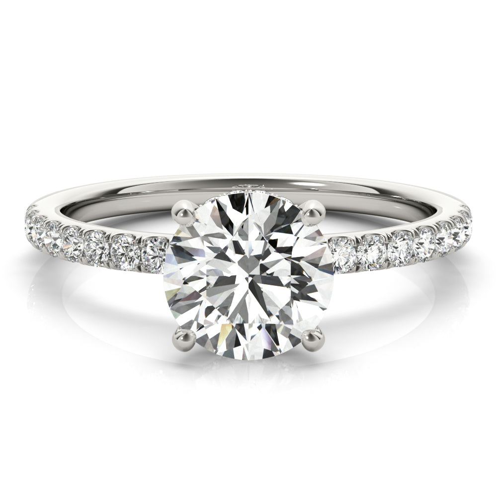 Round Engagement Ring M51160-E-2