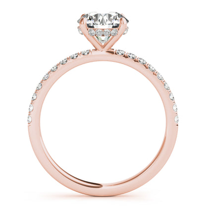 Round Engagement Ring M51160-E-11/2