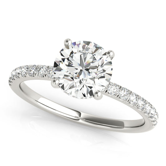 Round Engagement Ring M51160-E-11/4