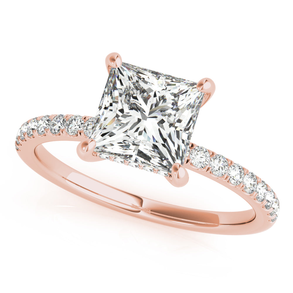 Square Engagement Ring M51161-E-6.5