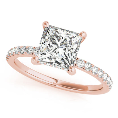 Square Engagement Ring M51161-E-7