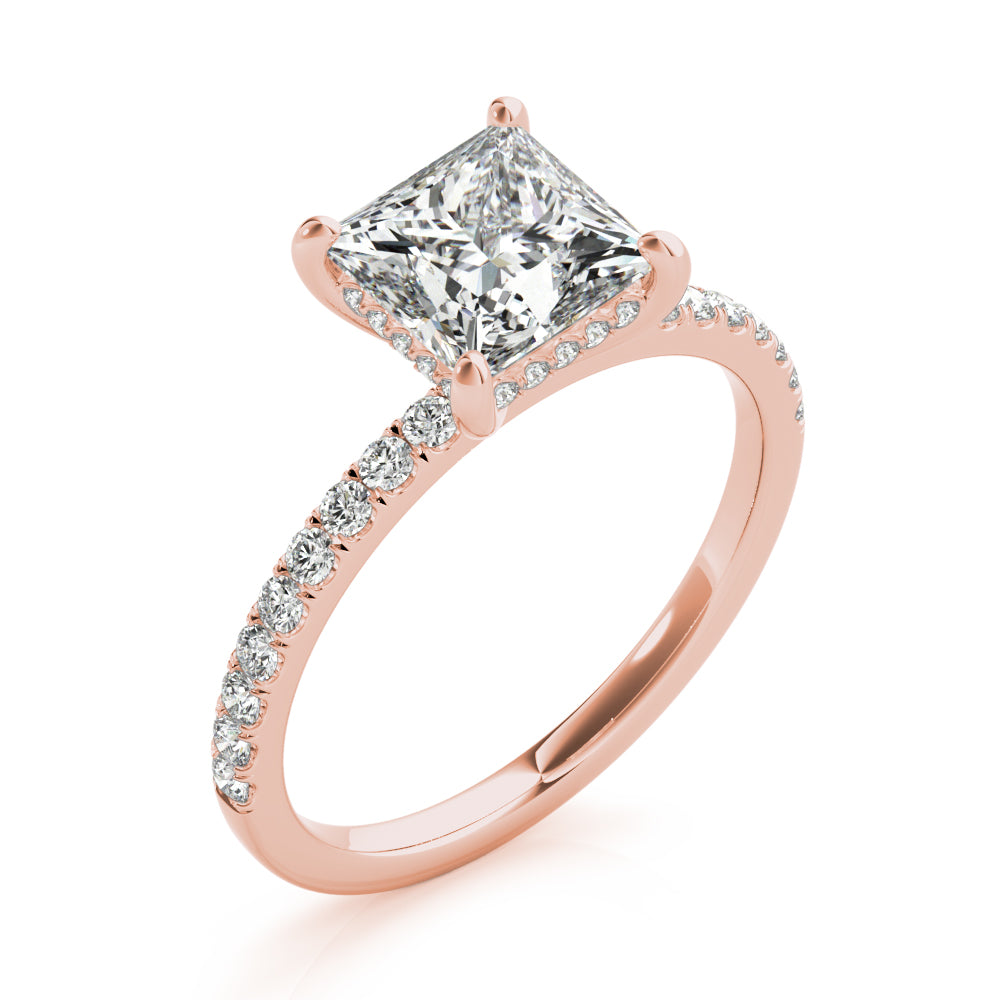 Square Engagement Ring M51161-E-6