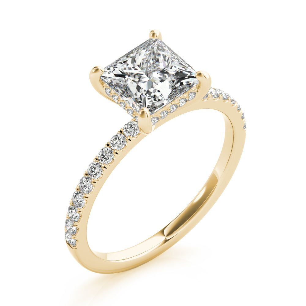 Square Engagement Ring M51161-E-6.5