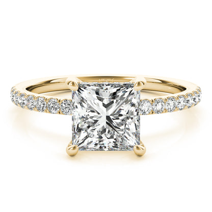 Square Engagement Ring M51161-E-7