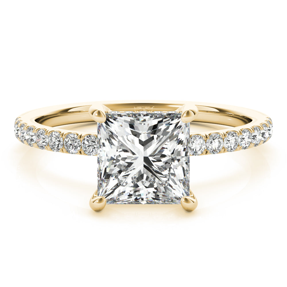 Square Engagement Ring M51161-E-5