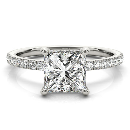 Square Engagement Ring M51161-E-5.5