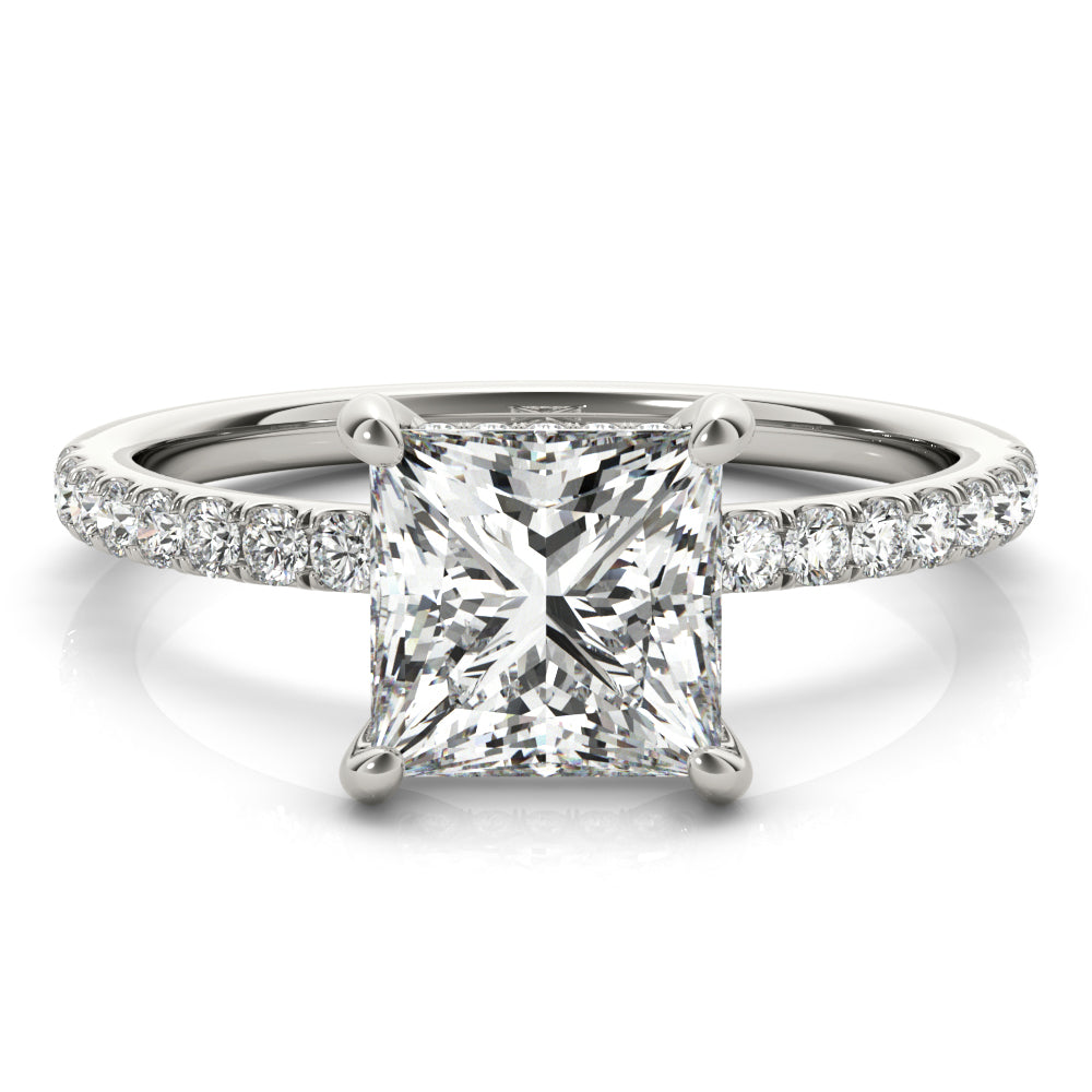 Square Engagement Ring M51161-E-7