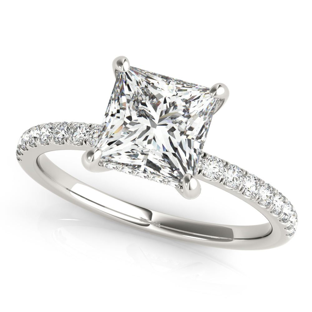 Square Engagement Ring M51161-E-5.5