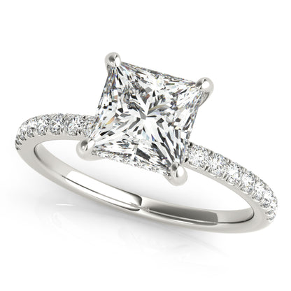 Square Engagement Ring M51161-E-6