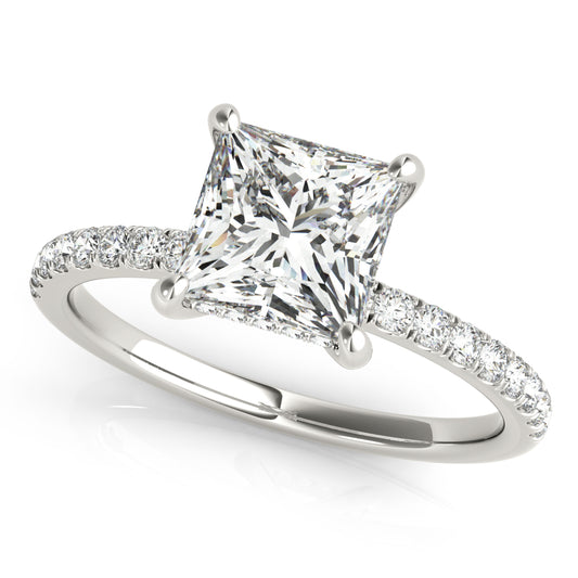 Square Engagement Ring M51161-E-6.5