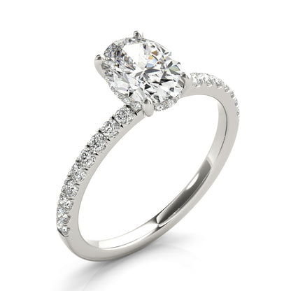 Oval Engagement Ring M51162-E-7X5