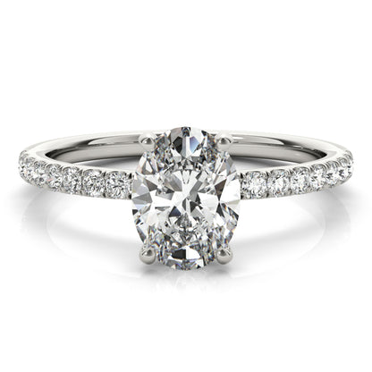 Oval Engagement Ring M51162-E-8X6