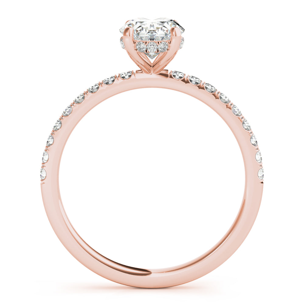 Oval Engagement Ring M51162-E-8X6