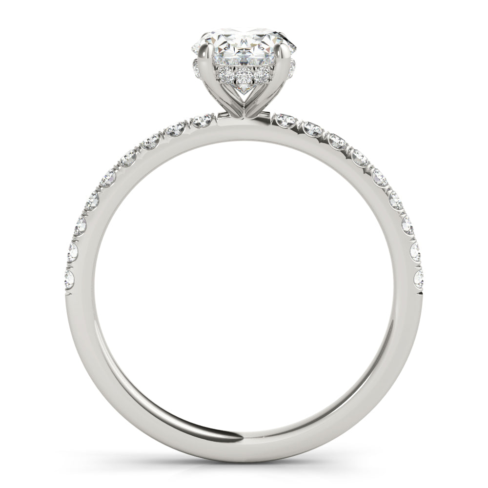 Oval Engagement Ring M51162-E-7X5
