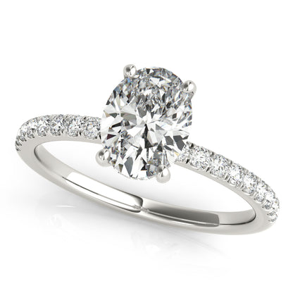 Oval Engagement Ring M51162-E-8X6