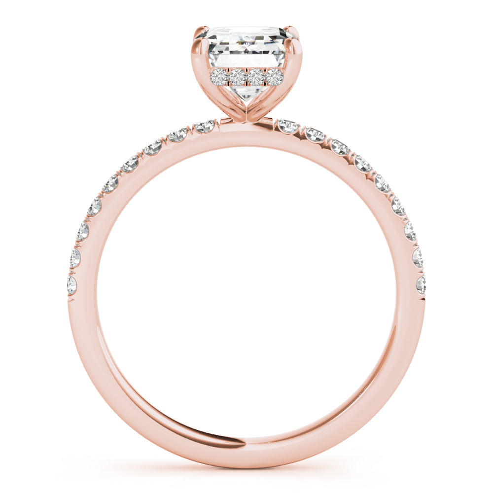 Emerald Cut Engagement Ring M51163-E-7X5