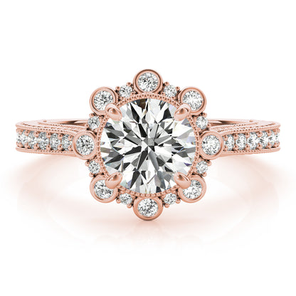 Round Engagement Ring M51164-E-11/4