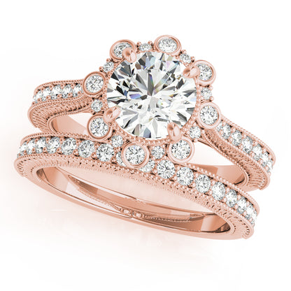 Round Engagement Ring M51164-E-11/2