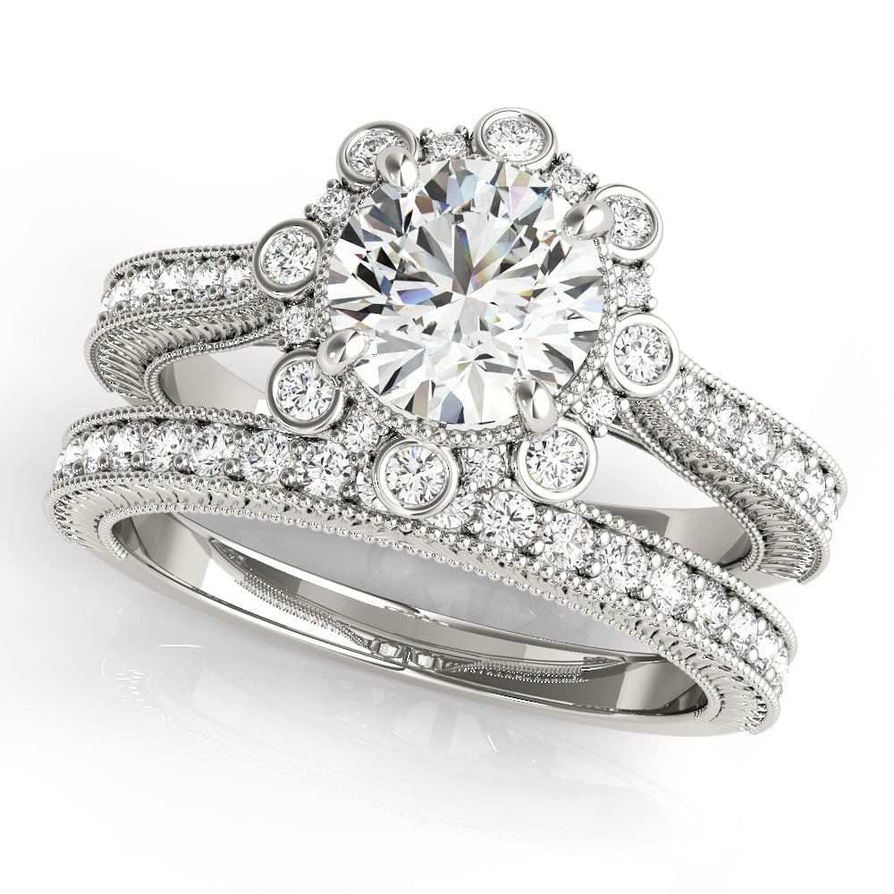 Round Engagement Ring M51164-E-2