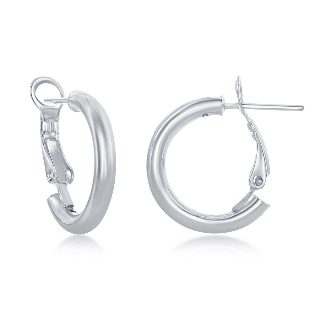 Sterling Silver Hoop Earrings