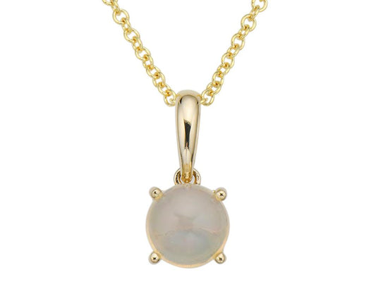 EFFY 14K YELLOW GOLD OPAL PENDANT