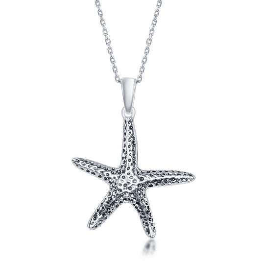 Sterling Silver Starfish Pendant