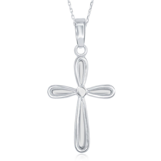 Sterling Silver, Small Cross Pendant