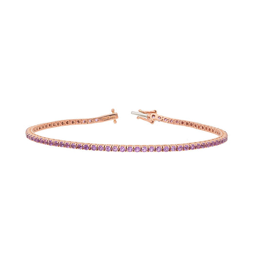 Amethyst Tennis Bracelet