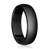 Load image into Gallery viewer, Stainless Steel 6mm Polished Ring - Black Plated
