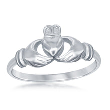 Load image into Gallery viewer, Sterling Silver Claddagh Ring
