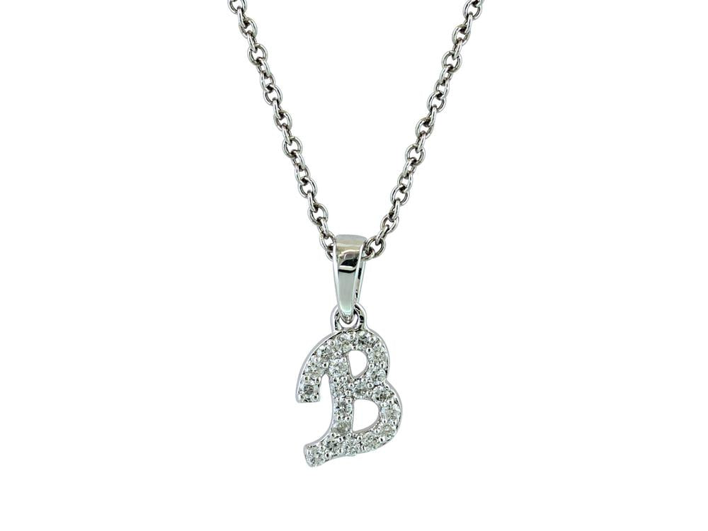 EFFY 14K WHITE GOLD DIAMOND PENDANT